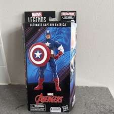 Marvel Legends Series Ultimate Captain America Action Figure Puff Adder BAF New