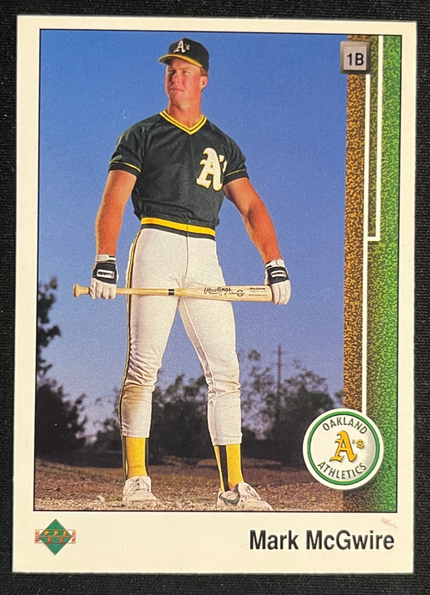 1989 Upper Deck Mark McGwire #300 Athletics