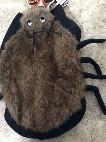 Halloween Spinne Tarantel Hundekostüm - Haustierkostüm - Party Hund Größe M/L - Bild 4 von 7