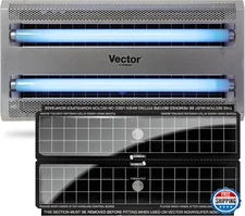 Catchmaster Vector 30 UV Light Fly & Gnat Trap for Home, Indoor Silent Bug Kille