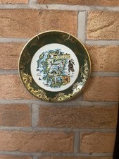 Ceramic Hanging Plate Scotland Vintage