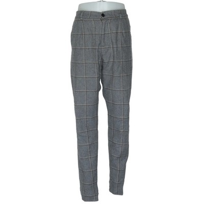 Elvine, Hose, Größe: 34, Grau, Elasthan/Polyester/Wolle, Glencheck, Tweed #82C