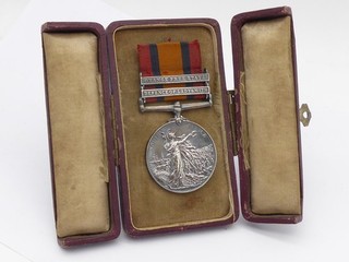 QSA BOER WAR MEDAL PTE W KENDALL GLOUCESTERSHIRE REGIMENT DEFENCE OF LADYSMITH