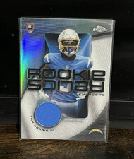 Topps 2025 Chrome Rookie Relics Tre Harris III Los Angeles Chargers RR-THA