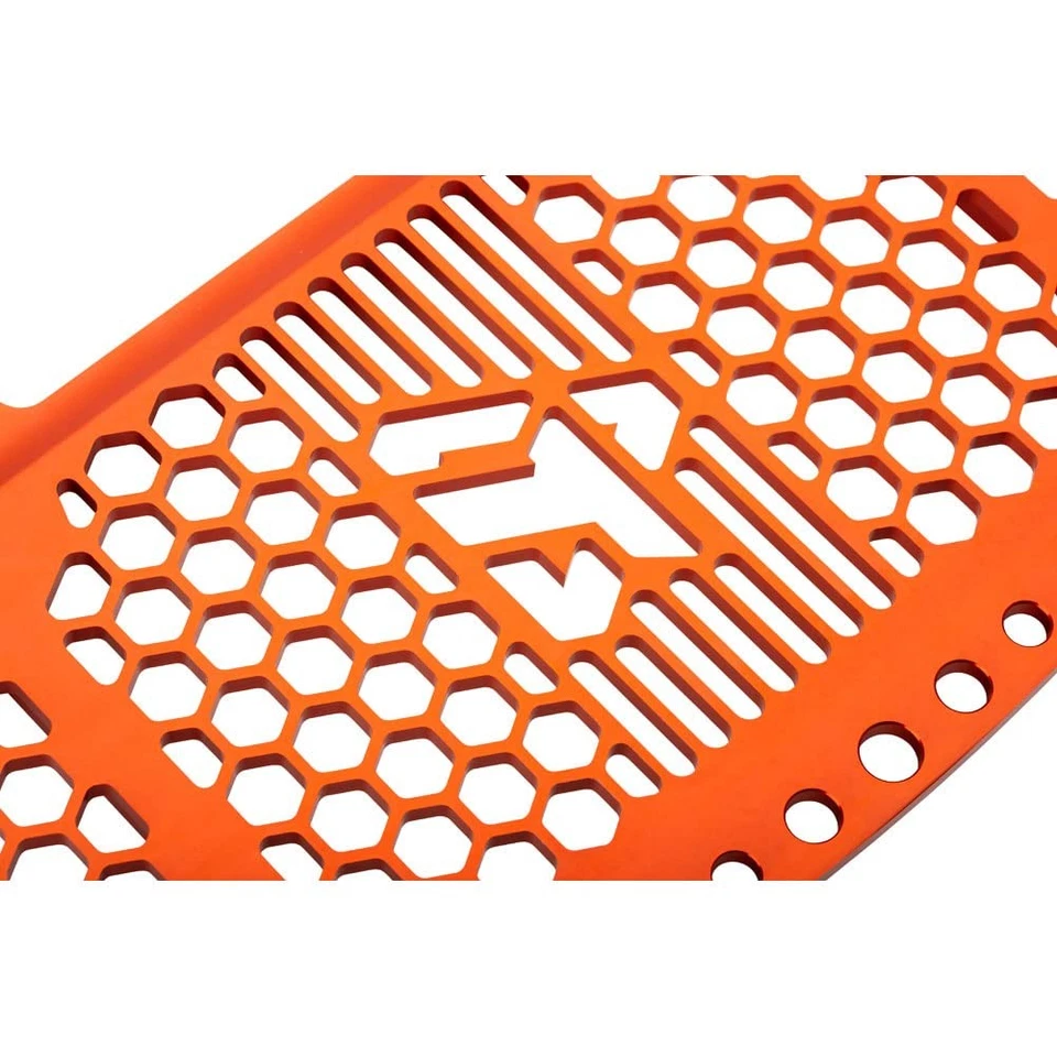 Protectores de radiador Tusk Billet naranja para KTM 500 XCF-W 2020-2022 Foto 4 de 4