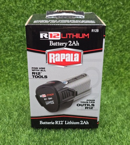 Rapala R12 Lithium ION Battery 2Ah 12V with On-board Circuit Management ...