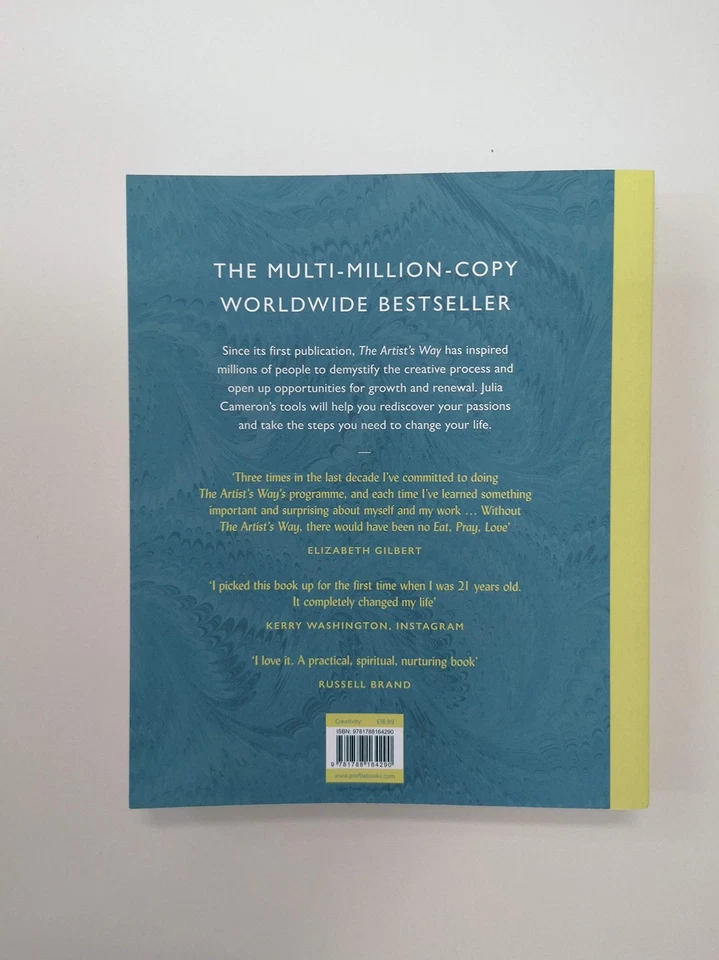 THE ARTIST'S WAY by Julia Cameron 2020 Paperback New - Image 2 of 3