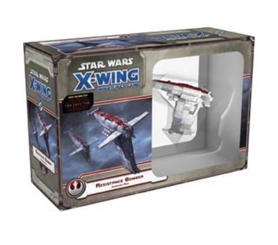 FFG Star Wars X-Wing Game Resistance Bomber Expansion Pack (Wave 13) Pack NM