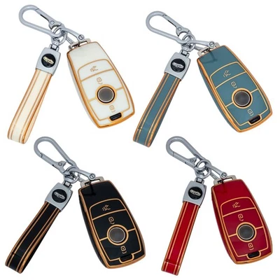 Car Key Case for Mercedes Benz A C E S Class GLS CLE CLA Fob Cover Shell