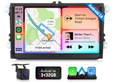 For 2003-2013 VW Golf 9" Android 14 Car Radio Stereo GPS Navigation CarPlay DSP