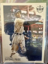 2020 Panini Diamond Kings - Satchel Paige #14 Artist Proof Blue