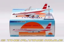 Inflight 1:200 707 TWA N18710 w/Stand