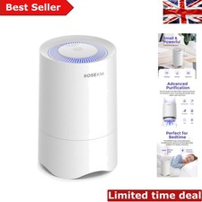 Image of Compact HEPA Air Purifier & Aroma Diffuser for Bedrooms - Whisper-Quiet Design
