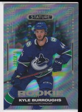 2021-22 Upper Deck Stature Rookie Kyle Burroughs Rookie 032/399 Vancouver