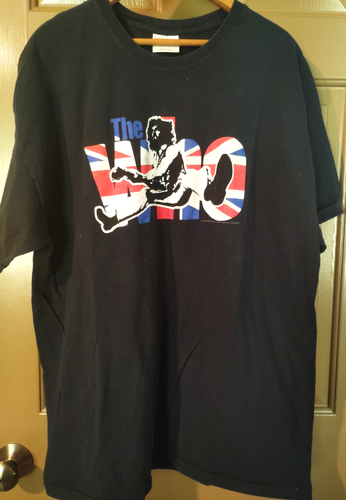 The Who Live In Concert Herren XL T-Shirt Large 2007 Tour Concert Band Hanes