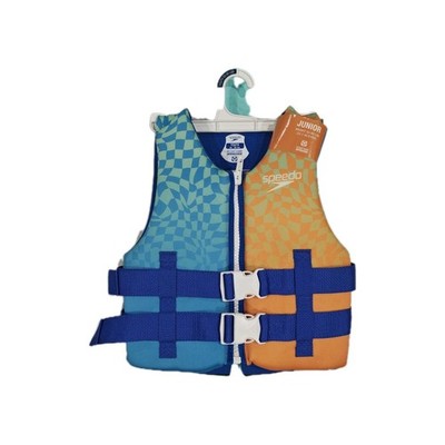 New Speedo Youth Swimming Life Jacket Vest PFD USCG Approved 8-14YR