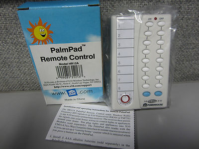 PalmPad Remote Control Model: HR12A