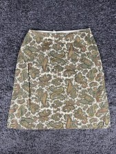 Vintage 60  s Mark Hober Paisley Mini Skirt Women  s Size 7/8