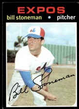 1971 Topps #266 Bill Stoneman   Baseball Montreal Expos