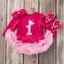 thumbnail 11 - 3PCS Toddler Baby Girls Birthday Party Dress Outfits Romper Tutu Dress Shoes Set