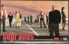 The Sopranos Music from the HBO Series Pepper & Eggs 2001 PROMO POSTER