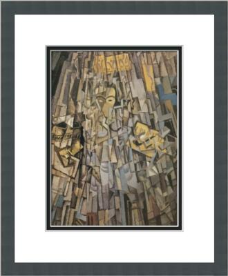 Salvador Dali Cubist Self-Portrait Newly Custom Framed Print 
