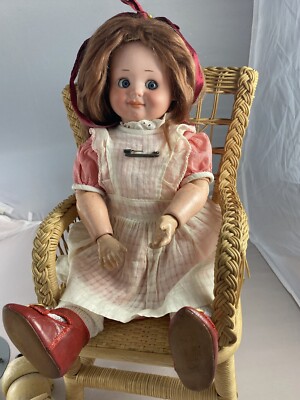 14.5” Antique German Googly Doll AM 323 Toddler Body! Adorable! | eBay