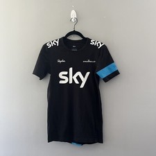 Rapha Team Sky Pro Cycling Tshirt Short Sleeve Crew Neck Size XS