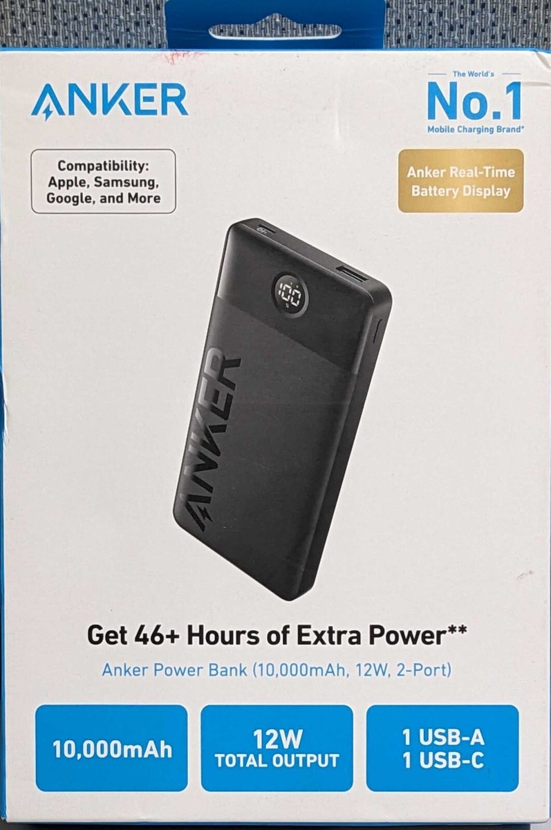 Anker 10000mAh 12W Power Bank - Black**Brand New** | eBay
