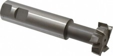 Made in USA 1-1/2" Diam, 1/2" Wide, Cobalt T-Slot Cutter