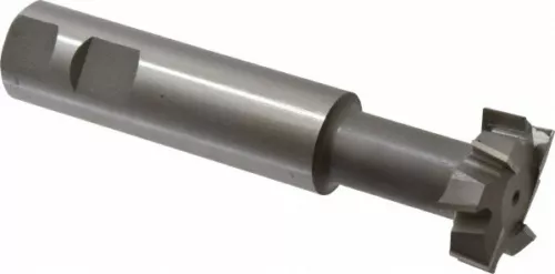 Made in USA 1-1/2" Diam, 1/2" Wide, Cobalt T-Slot Cutter