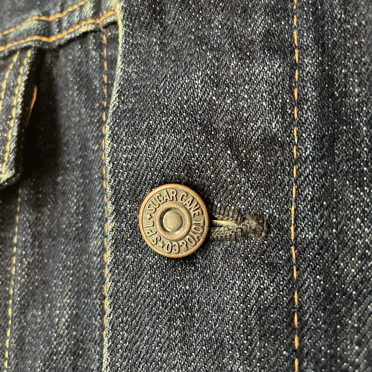 Sugarcane 14.25Oz Denim Trucker Jckt Type 3 Model 1962 Repro Sugarcane 14.25Oz Denim Trucker Jckt Type 3 Model 1962 Repro