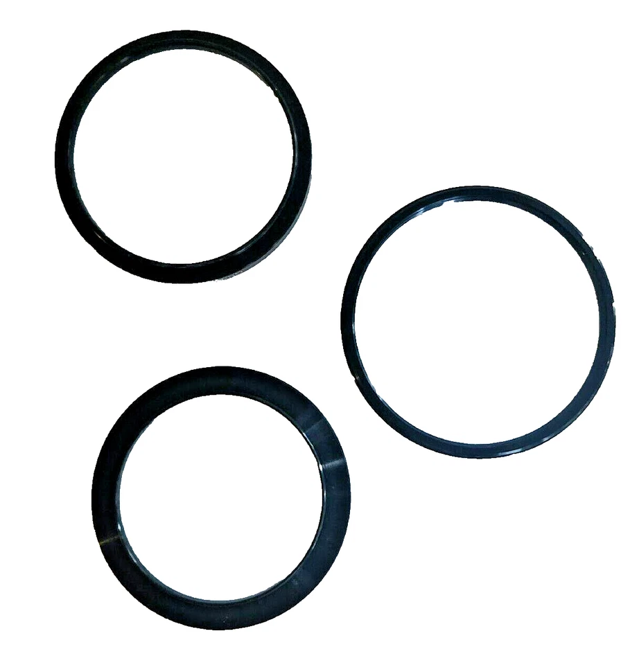 Vintage Step Up Ring Metal Adapter 52-62 M58-M62 and 67-62 Set of 3 Photography - Image 3 of 4