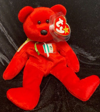 TY BEANIE BABIES "OSITO" THE MEXICAN BEAR BORN FEBRUARY 5, 1999