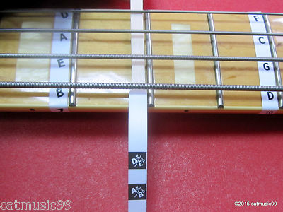 Autocollants Manche Basse - 2 Stickers Notes De Musique Pour Apprentissage (30x8 Cm) - 5