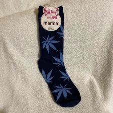 NWT Mamia Womens Fashion Crew Socks (Size 9-11)