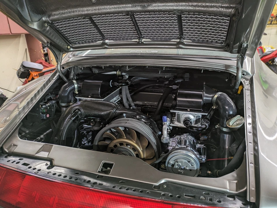 Tight Fit AC Compressor Adapter fitting Sanden SD7B10 7176 SD7 A/C Porsche 993 - Image 3 of 4