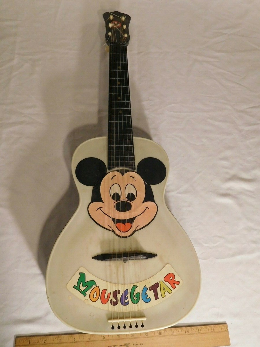 Rare Vintage Mickey Mouse Mousegetar has all strings ~ Guitar | eBay