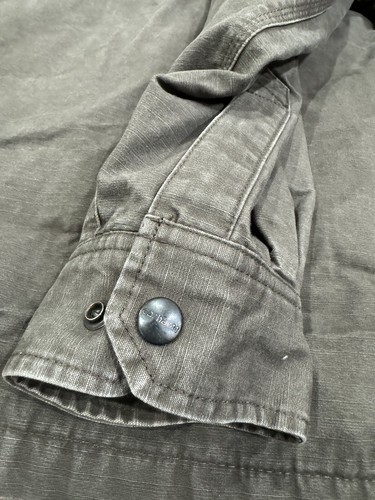Carhartt Work Coat Mens 2XL Artic Quilt Lined Quality Made Heavy Duty Green - Picture 9 of 11