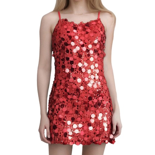 Women Minidress Sparkle Clubwear Festival Dress Party Short Bodycon Fashion - Picture 20 of 82
