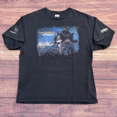 Vintage Computer PC Software Game Shirt Guild of Wars Eye Of The North Sz XL