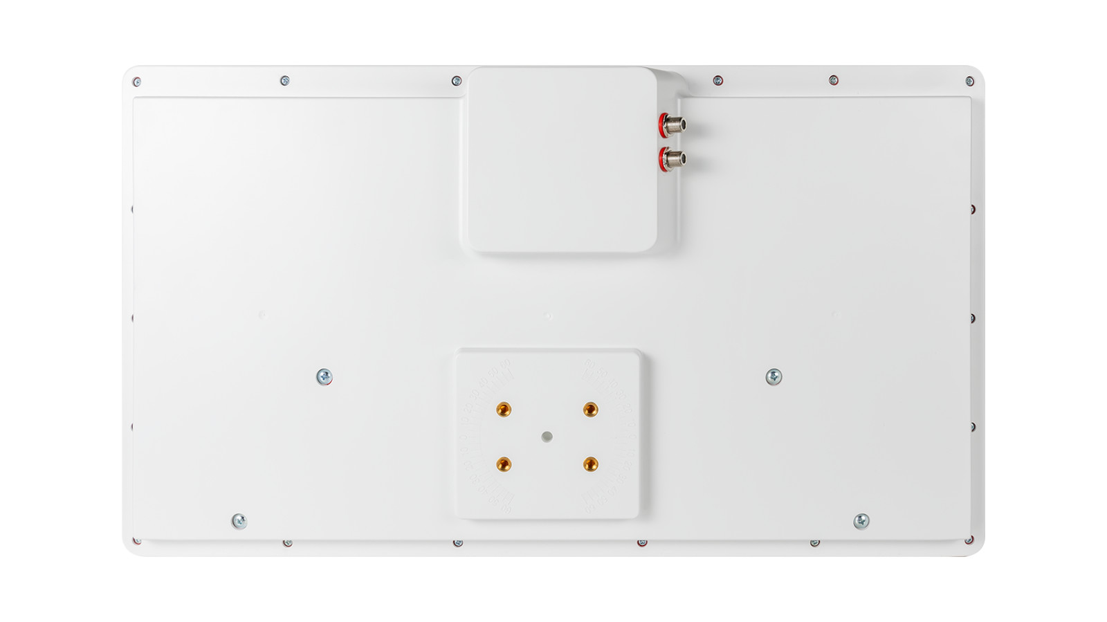 Antenne satellite plate Megasat blanche discrète haute performance 60dB