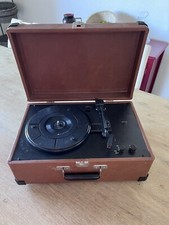 Crosley Model CR49-TA Portable Suitcase Turntable Record Player