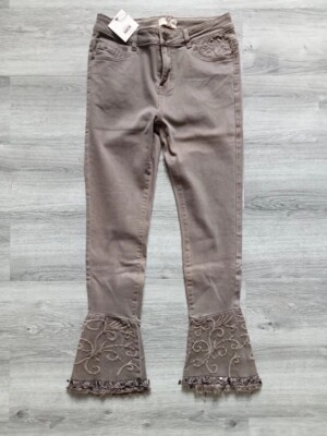Pantalon Jean Marron NKN Nekane - Taille L/40 - Neuf Avec étiquettes - Valeur 79€