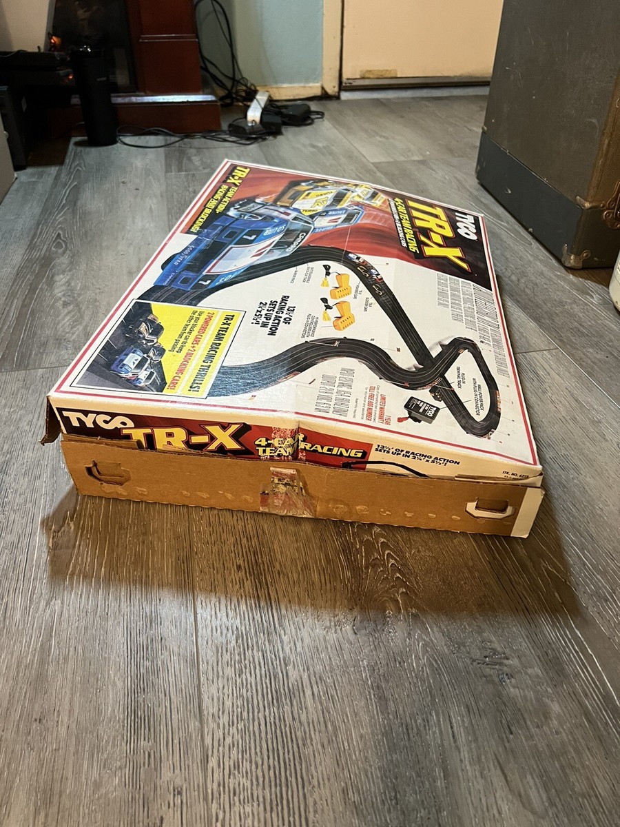 Tyco TR-X 4 Car Team Racing Set | eBay