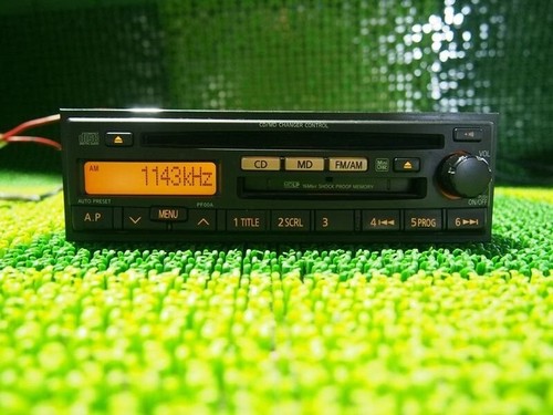 Nissan RM-A51SAQ CD MD RM-A51SAQ 1DIN Car Audio Radio Illuminator Receiver Japan - Picture 4 of 7