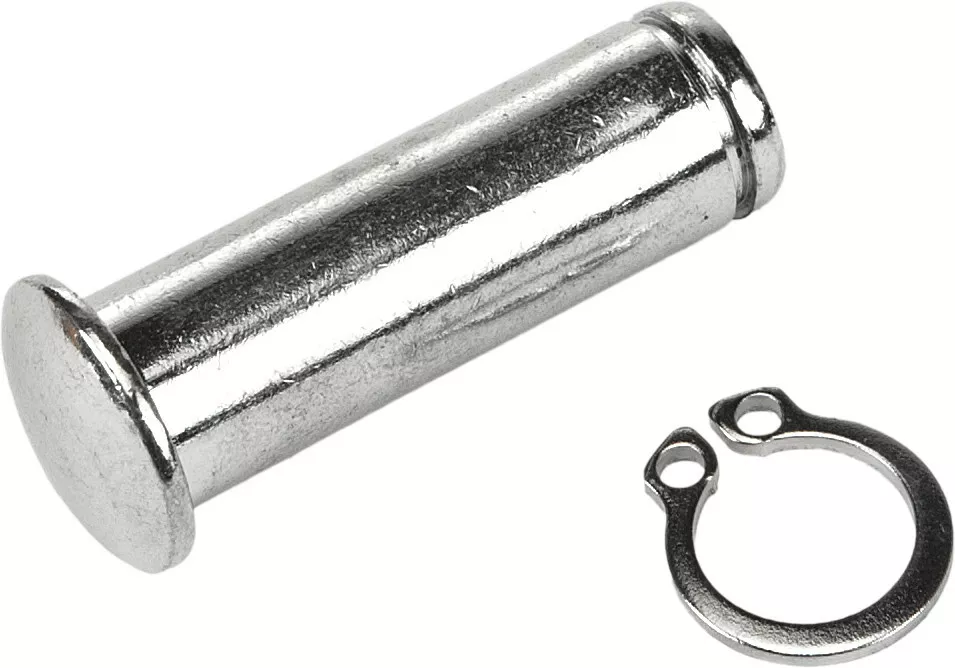 HardDrive Chrome Pivot Pin with Clips 10pk 26 0619