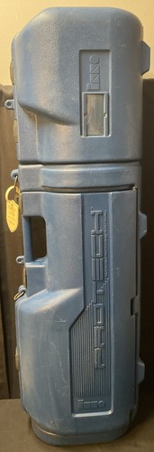 Inno Protech 47” Blue Airline Travel Golf Clubs Hard Case Shipping Vintage 2 PC