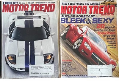 Motor Trend Magazine 2003 March November - Lot 2
