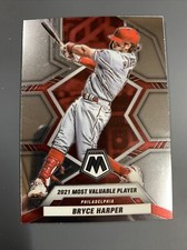 2022 Mosaic Baseball 2021 Award Winners Base #282 Bryce Harper - Phillies